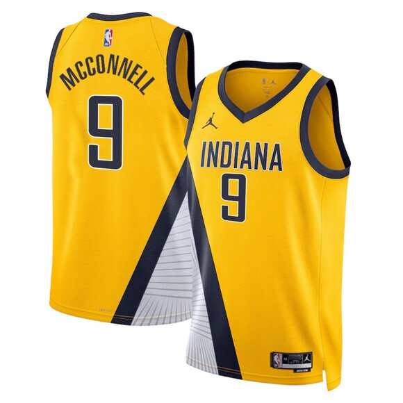 Mens T.J. McConnell Yellow Jersey - Picture 1 of 1
